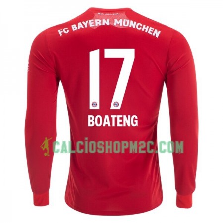 Bayern Monaco Jerome Boateng 17 Maglia Prima 2019/2020 Manica Lunga